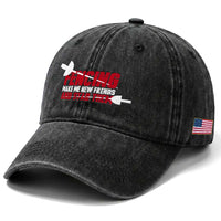 Funny Fencer Washed Cotton Baseball Cap Fencing Make Me New Friends And Stab Them