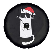 Funny Cat Fencing Christmas Spare Tire Cover Cute Kitty Lover - Wonder Print Shop