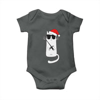 Funny Cat Fencing Christmas Baby Onesie Cute Kitty Lover - Wonder Print Shop