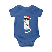 Funny Cat Fencing Christmas Baby Onesie Cute Kitty Lover - Wonder Print Shop