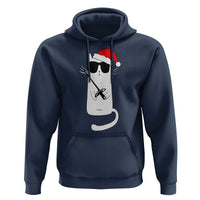 Funny Cat Fencing Christmas Hoodie Cute Kitty Lover - Wonder Print Shop