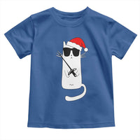 Funny Cat Fencing Christmas Toddler T Shirt Cute Kitty Lover - Wonder Print Shop