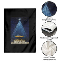 Nativity Scene Christmas Garden Flag Biible Baby Jesus Christian - Wonder Print Shop