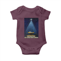 Nativity Scene Christmas Baby Onesie Biible Baby Jesus Christian - Wonder Print Shop