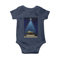 Nativity Scene Christmas Baby Onesie Biible Baby Jesus Christian - Wonder Print Shop
