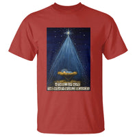Nativity Scene Christmas T Shirt Biible Baby Jesus Christian - Wonder Print Shop