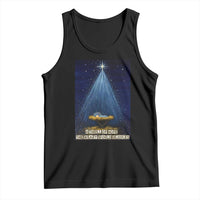 Nativity Scene Christmas Tank Top Biible Baby Jesus Christian - Wonder Print Shop