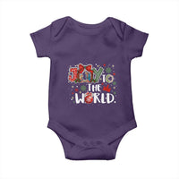 Nativity Scene Christmas Baby Onesie Joy To The World - Wonder Print Shop