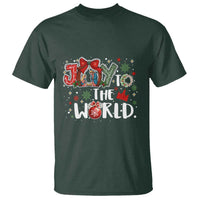 Nativity Scene Christmas T Shirt Joy To The World - Wonder Print Shop