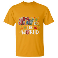 Nativity Scene Christmas T Shirt Joy To The World - Wonder Print Shop