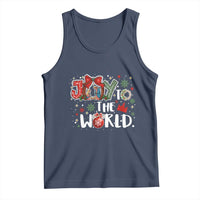 Nativity Scene Christmas Tank Top Joy To The World - Wonder Print Shop