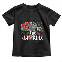 Nativity Scene Christmas Toddler T Shirt Joy To The World - Wonder Print Shop