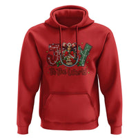 Jesus Christmas Hoodie Joy To The World - Wonder Print Shop