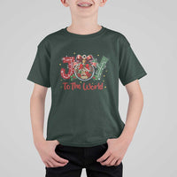 Jesus Christmas T Shirt For Kid Joy To The World - Wonder Print Shop