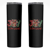 Jesus Christmas Skinny Tumbler Joy To The World - Wonder Print Shop