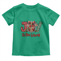 Jesus Christmas Toddler T Shirt Joy To The World - Wonder Print Shop