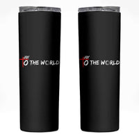 Jesus Christian Christmas Skinny Tumbler Joy To The World - Wonder Print Shop