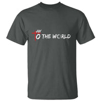 Jesus Christian Christmas T Shirt Joy To The World - Wonder Print Shop