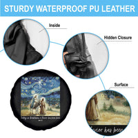 Bethlehem Starry Night Spare Tire Cover Nativity Luke 2:11 Christian Christmas - Wonder Print Shop