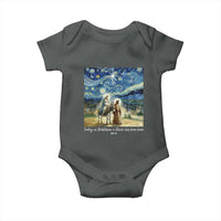 Bethlehem Starry Night Baby Onesie Nativity Luke 2:11 Christian Christmas - Wonder Print Shop
