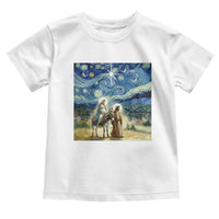 Bethlehem Starry Night Toddler T Shirt Nativity Luke 2:11 Christian Christmas - Wonder Print Shop