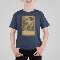 Virgin Mary T Shirt For Kid Angel Gabriel Luke 1:30 Christian - Wonder Print Shop