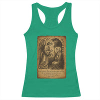 Virgin Mary Racerback Tank Top Angel Gabriel Luke 1:30 Christian - Wonder Print Shop