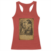 Virgin Mary Racerback Tank Top Angel Gabriel Luke 1:30 Christian - Wonder Print Shop