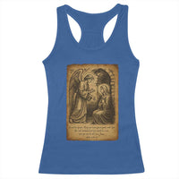 Virgin Mary Racerback Tank Top Angel Gabriel Luke 1:30 Christian - Wonder Print Shop