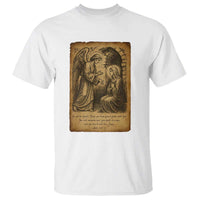 Virgin Mary T Shirt Angel Gabriel Luke 1:30 Christian - Wonder Print Shop