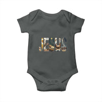 Jesus Christmas Baby Onesie Nativity Holy Night Christian Faith - Wonder Print Shop