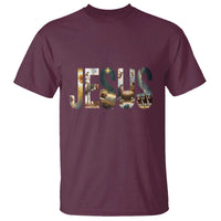 Jesus Christmas T Shirt Nativity Holy Night Christian Faith - Wonder Print Shop
