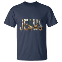 Jesus Christmas T Shirt Nativity Holy Night Christian Faith - Wonder Print Shop