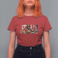 Jesus Christmas T Shirt For Women Nativity Holy Night Christian Faith - Wonder Print Shop