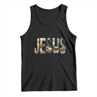 Jesus Christmas Tank Top Nativity Holy Night Christian Faith - Wonder Print Shop