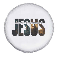 Jesus Christian Bible Spare Tire Cover The Way The Truth The Life - Wonder Print Shop