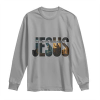 Jesus Christian Bible Long Sleeve Shirt The Way The Truth The Life - Wonder Print Shop