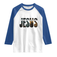 Jesus Christian Bible Raglan Shirt The Way The Truth The Life - Wonder Print Shop