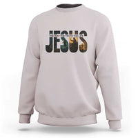 Jesus Christian Bible Sweatshirt The Way The Truth The Life - Wonder Print Shop