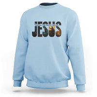 Jesus Christian Bible Sweatshirt The Way The Truth The Life - Wonder Print Shop