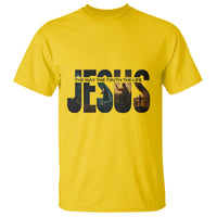 Jesus Christian Bible T Shirt The Way The Truth The Life - Wonder Print Shop