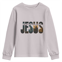 Jesus Christian Bible Youth Sweatshirt The Way The Truth The Life - Wonder Print Shop