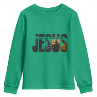Jesus Christian Bible Youth Sweatshirt The Way The Truth The Life - Wonder Print Shop