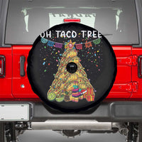 Taco Christmas Tree Spare Tire Cover Funny Xmas Foodie Mexican - Wonder Print Shop