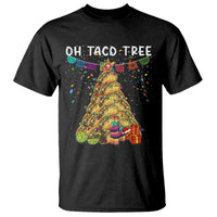 Taco Christmas Tree T Shirt Funny Xmas Foodie Mexican - Wonder Print Shop