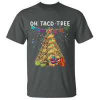 Taco Christmas Tree T Shirt Funny Xmas Foodie Mexican - Wonder Print Shop