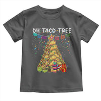 Taco Christmas Tree Toddler T Shirt Funny Xmas Foodie Mexican - Wonder Print Shop