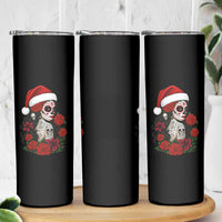 Dia De Los Muertos Mexican Christmas Skinny Tumbler Day of the Dead Sugar Skull Women - Wonder Print Shop