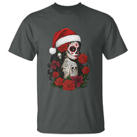 Dia De Los Muertos Mexican Christmas T Shirt Day of the Dead Sugar Skull Women - Wonder Print Shop