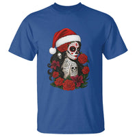 Dia De Los Muertos Mexican Christmas T Shirt Day of the Dead Sugar Skull Women - Wonder Print Shop